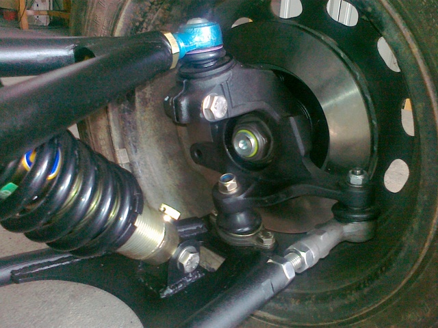 Front suspension & hub