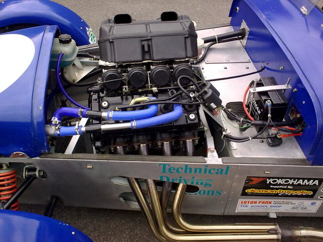 R1 engine bay