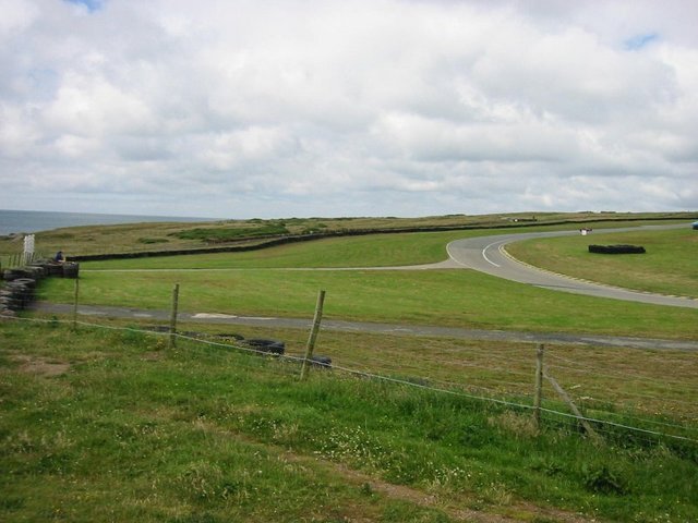 My Oil Slick at Anglesey when Mr Sump-Plug escaped :(