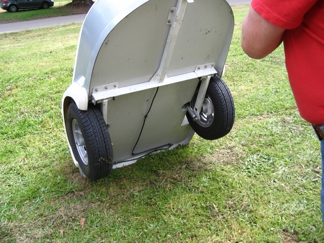 Trailer underside