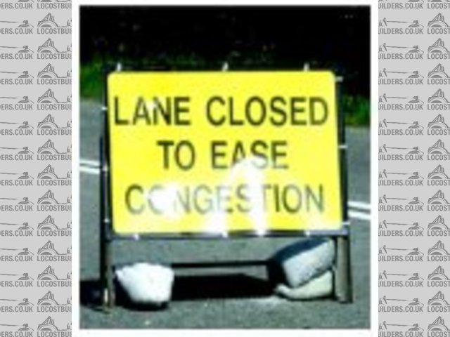 lane closed