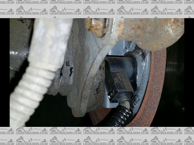 Hall sensor english axle