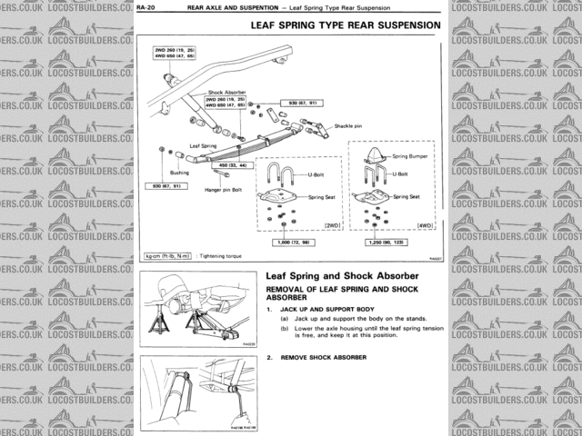 Leaf Springs (Rear)