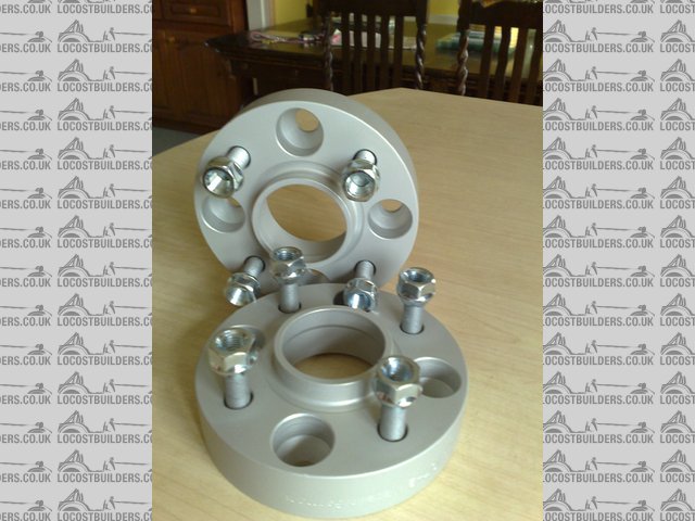 pair of 30mm hub spacers