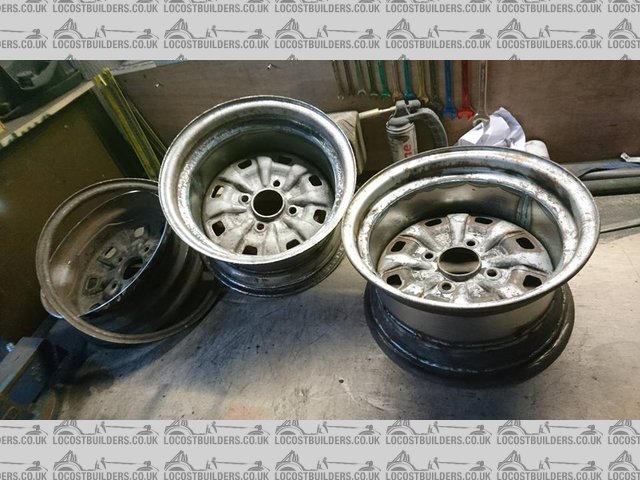 banded steel wheels 