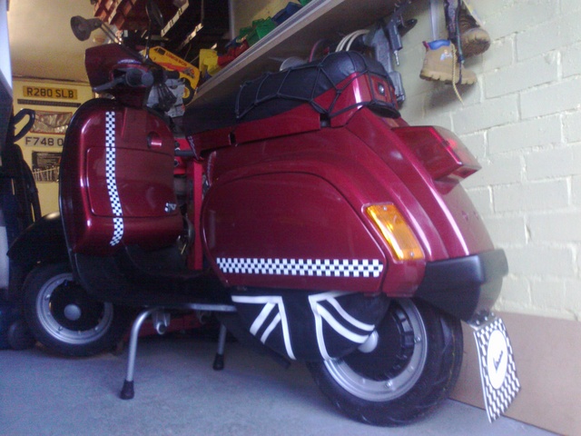 Vespa finished