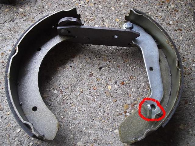 rear brake shoes