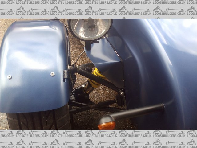 IVA headlight mount cover