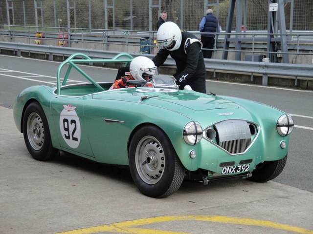 Healey pitstop