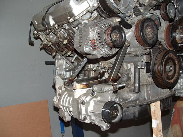 left side + 4age alternator