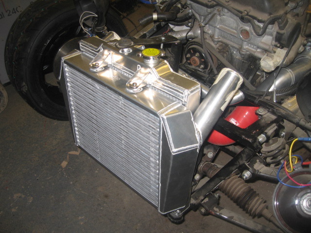 intercooler & radiator