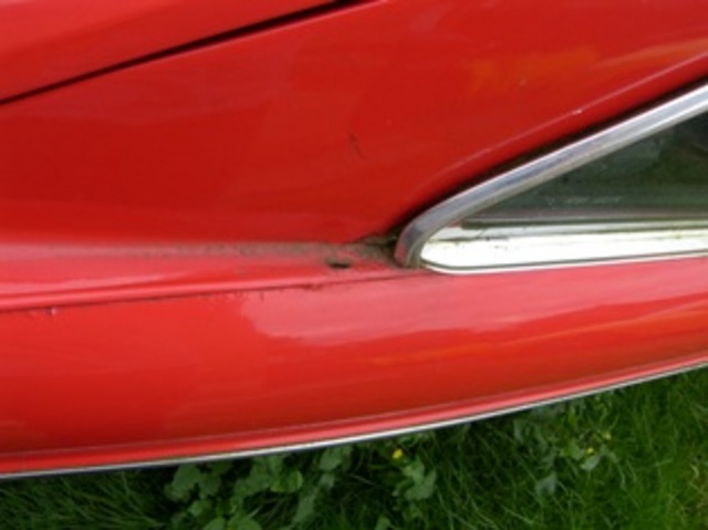 MGB GT OS rear wing