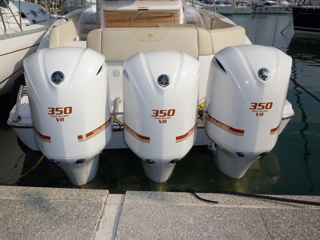 3 V8 Outboards 1 boat!