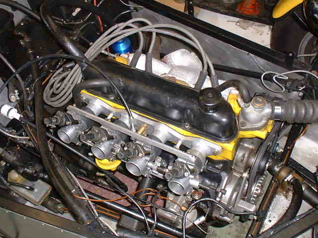 on engine