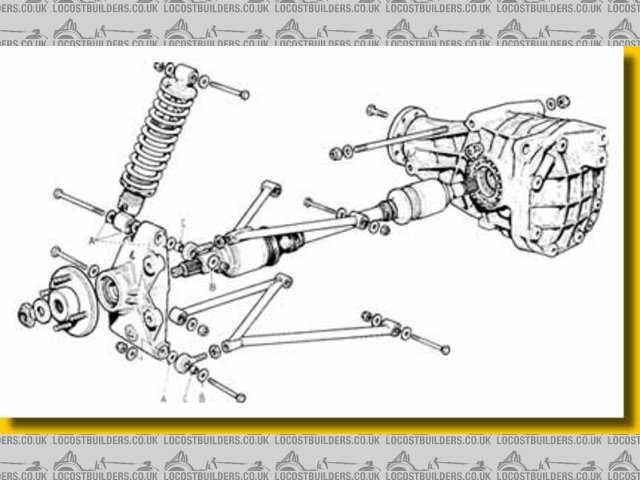 4X4 drive assy