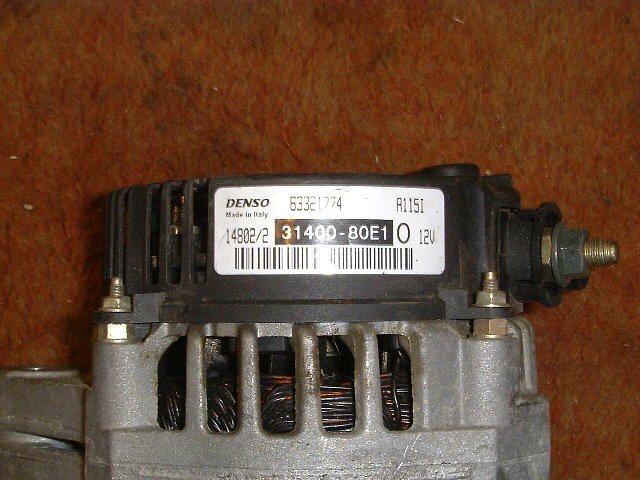 Denso altenator 2