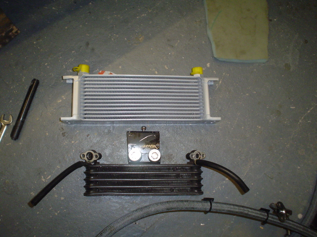 bigger oil cooler needed