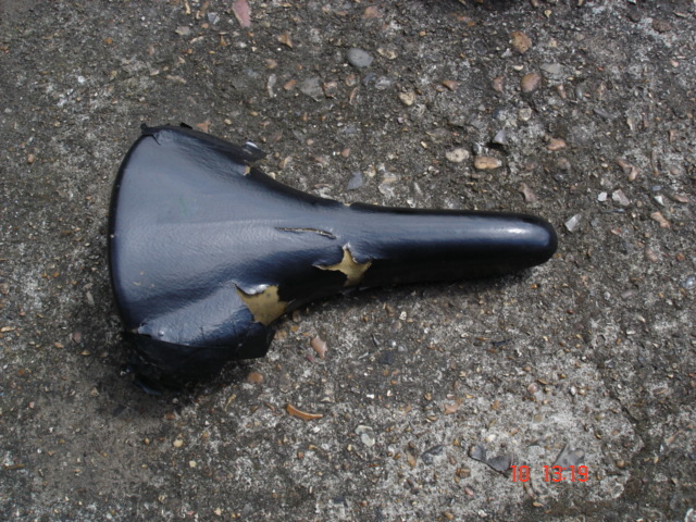 saddle before