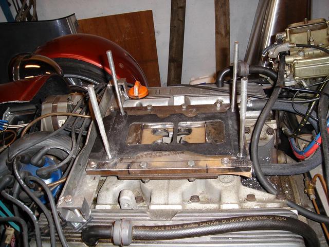 Weiand Blower plate