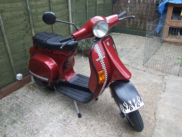 Vespa Finished