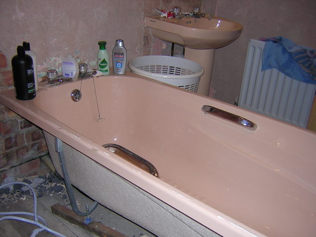 bathroom before