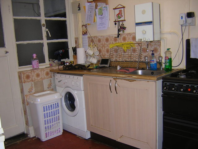 kitchen before