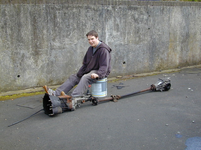 Drive-train. Neil added for scale.