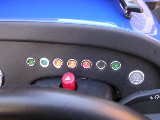 ETB dash lights on