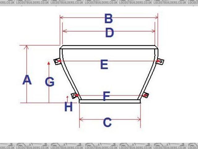 Front dimensions