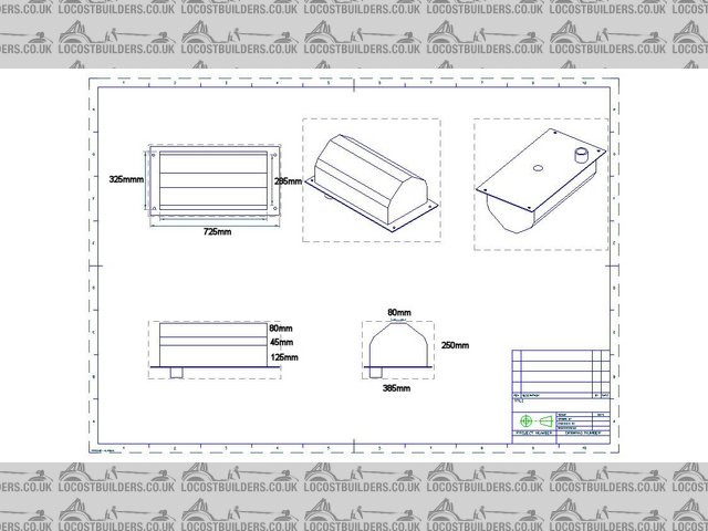 Fuel Tank Drawing