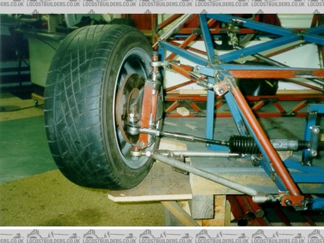 Front suspension mock up