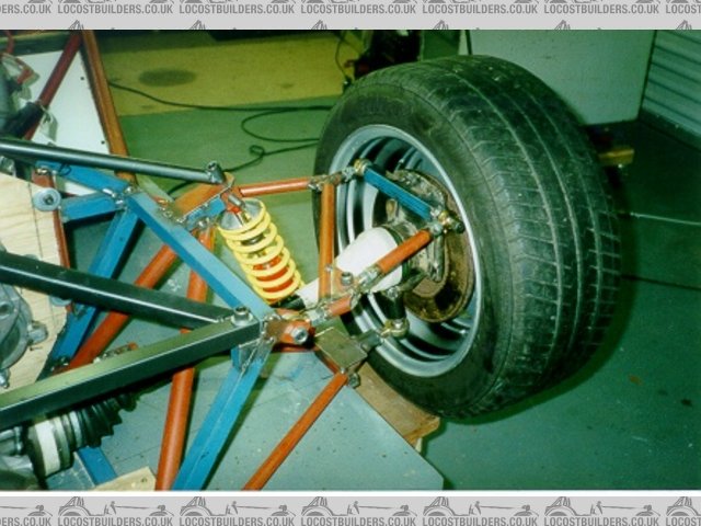 Rear Suspension mock up