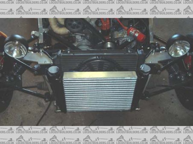 as big as possible intercooler being mounted