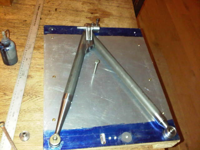 Lower front wishbone jig