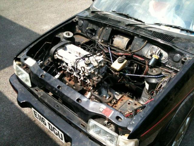 Zetec engine looking neglected