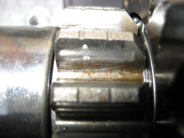 2nd gear pnion input shaft