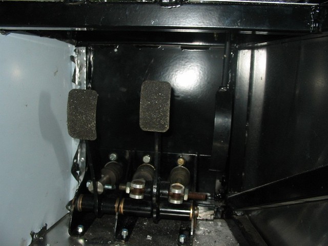 footwell pedals