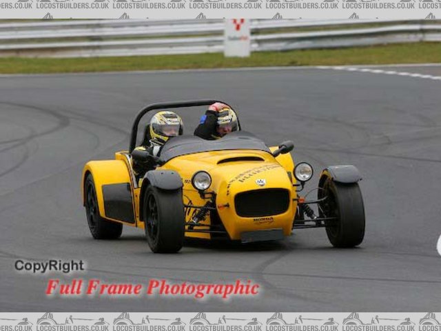 me giving demo rides at oulton kit car live