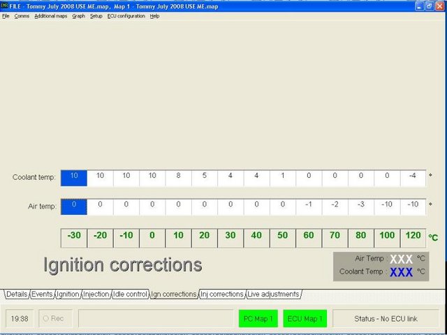 Ignition Correction