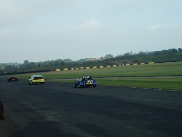 Alan B on track Croft Oct  03