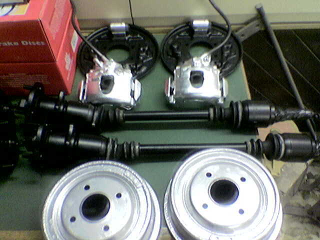 rear hub's etc