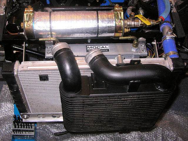 Intercooler mounted