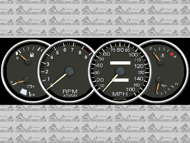 MR2 gauges refaced for La Bala