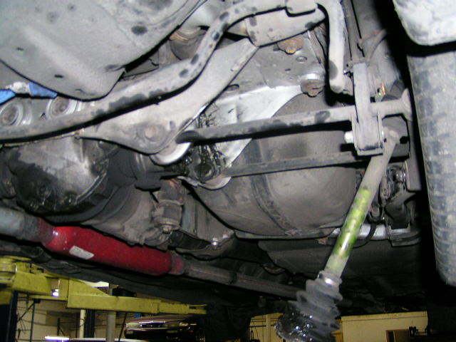 Brroken Subframe