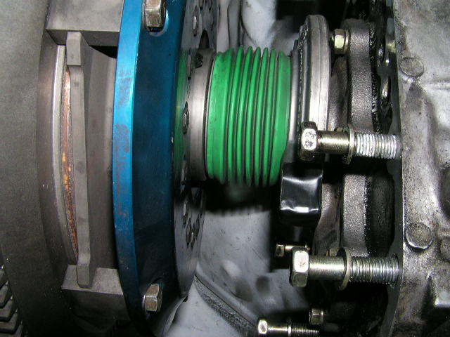 Trans mated with bearing