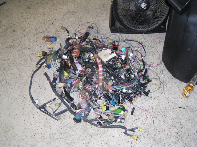 Wiring mess