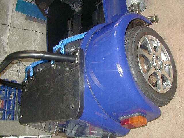 finished o/s rear