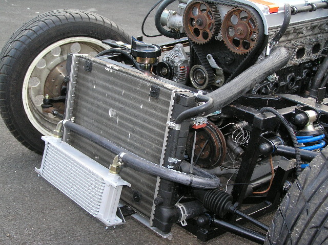 oil cooler & rad