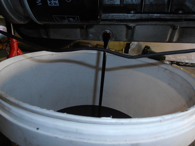 draining sump