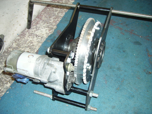 Chain drive diff